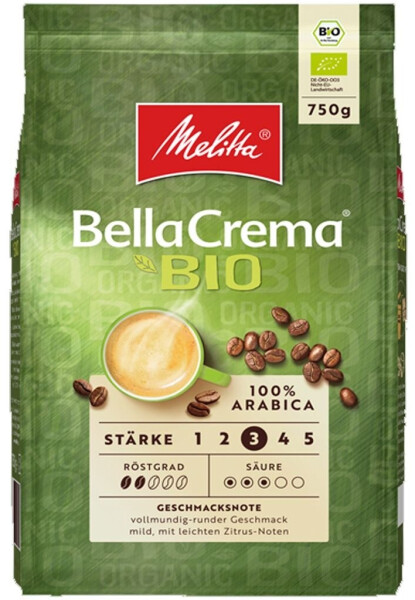 Melitta BellaCrema Bio 750g