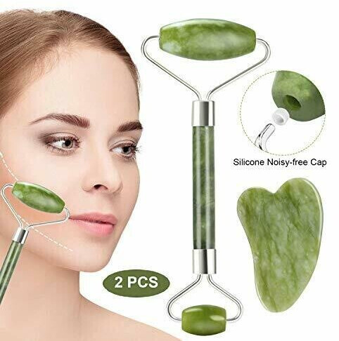 Generique Double rouleau jade et Gua Sha