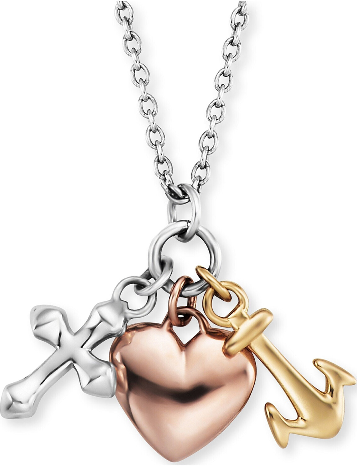 Engelsrufer Necklace Faith, Love & Hope ERN-FLH-TRICO