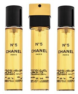 Chanel - No.5 L'Eau Eau De Toilette Purse Spray And 2 Refills 3x20ml/0.7oz  - Eau De Toilette, Free Worldwide Shipping