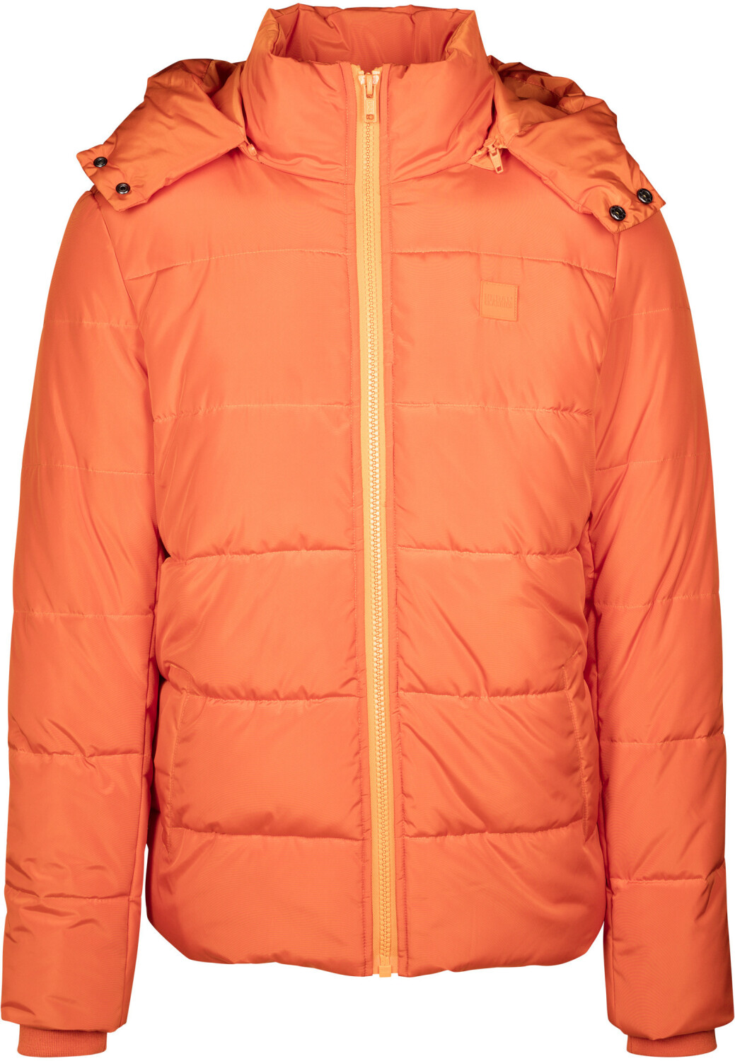 Urban classics hooded boxy puffer jacket cheap