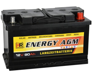 Enduro Batterie AGM Power 90AH 12V Versorgungsbatterie