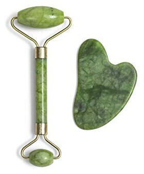 Zoë Ayla Ensemble rouleaux jade et Gua Sha