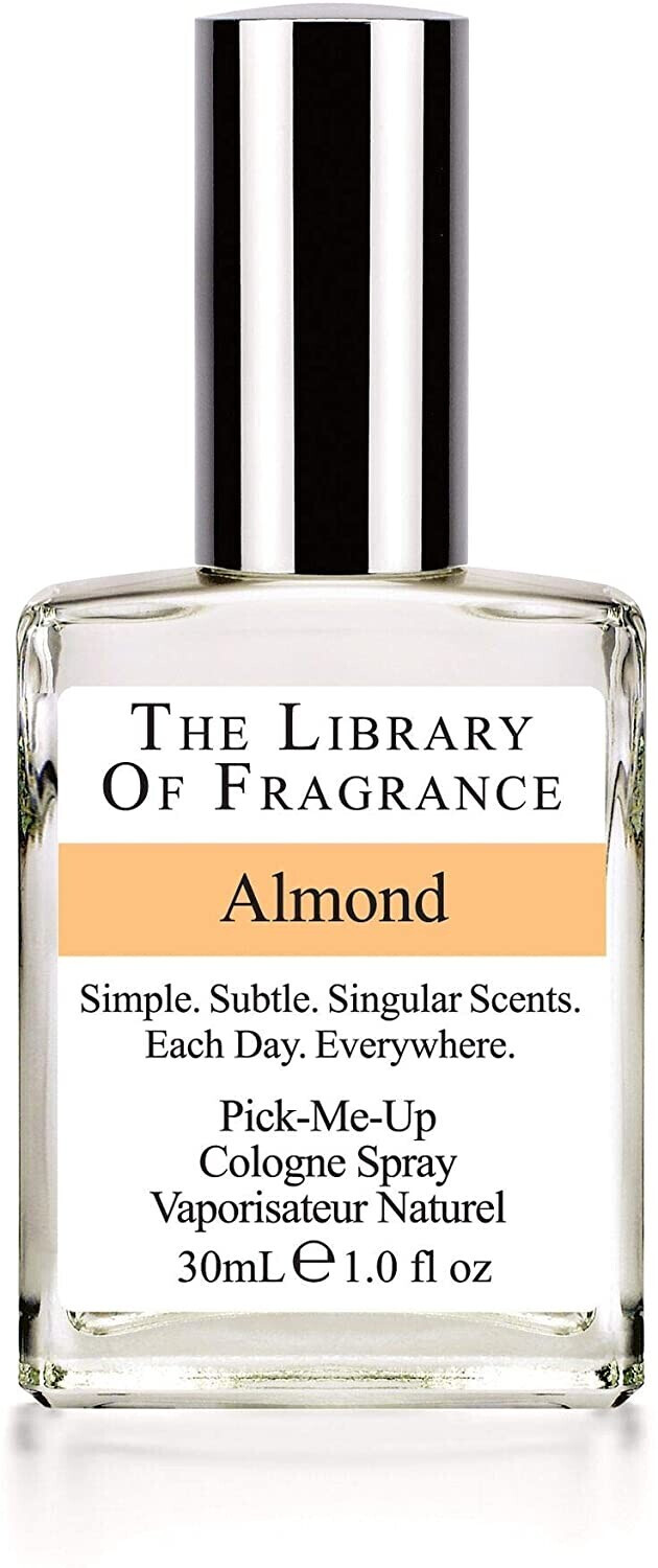 The Library of Fragrance Almond Eau de Cologne Spray 30ml