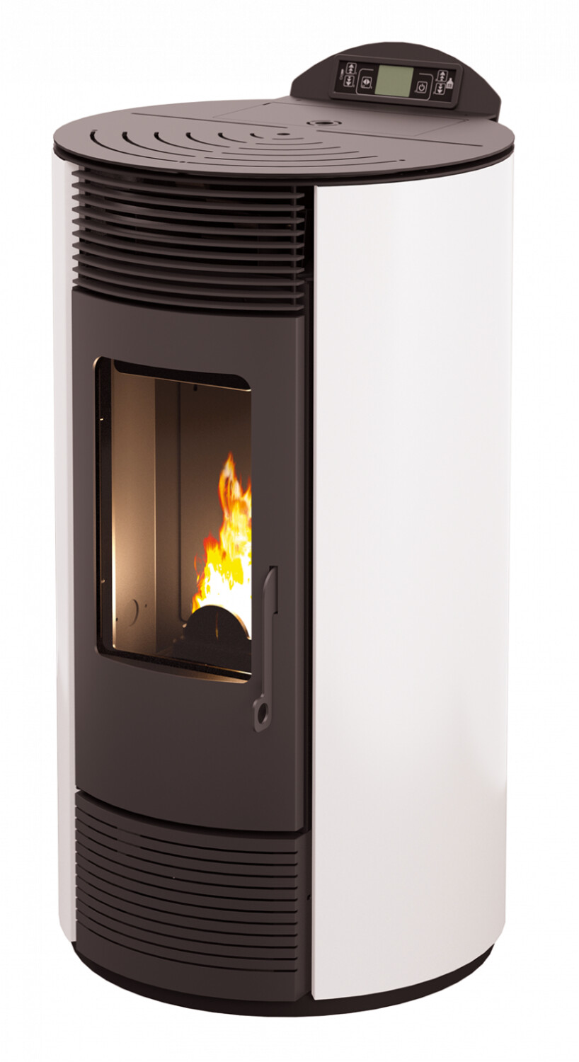 Interstoves Ibiza 9 kW WiFi blanc