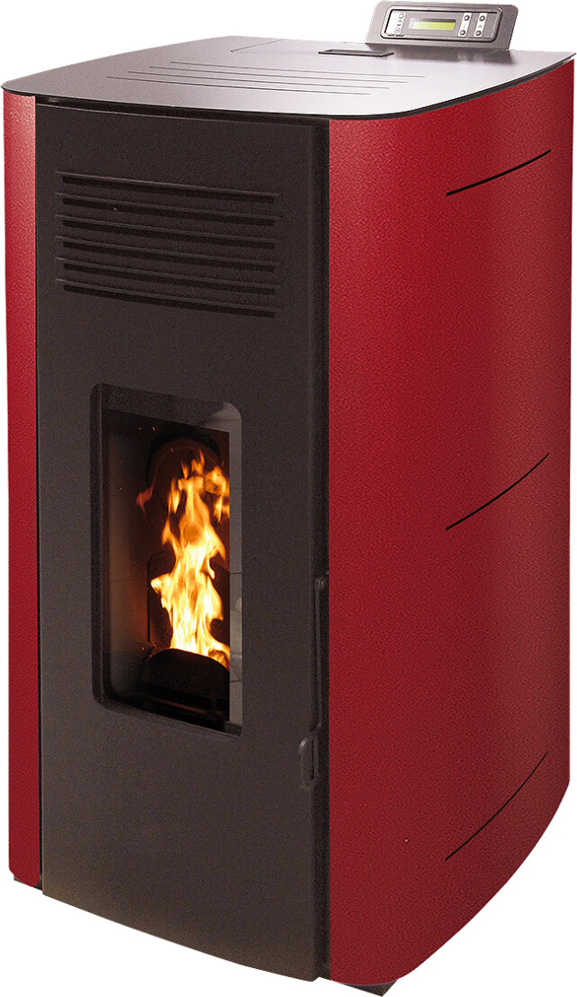 Interstoves Hydro elio 13 kW étanche WiFi bordeaux