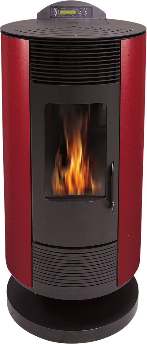 Interstoves Cora 9 kW bordeaux