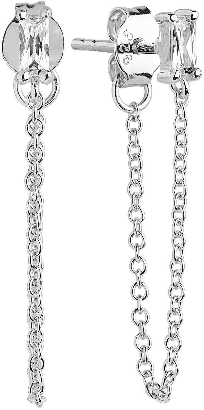 Sif Jakobs Jewellery Princess Baguette Earrings SJ-E1074-CZ-YG