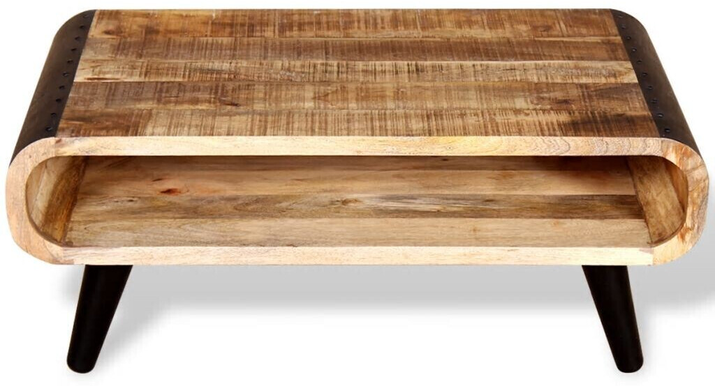 VidaXL Table basse en bois de manguier 90 x 55 cm