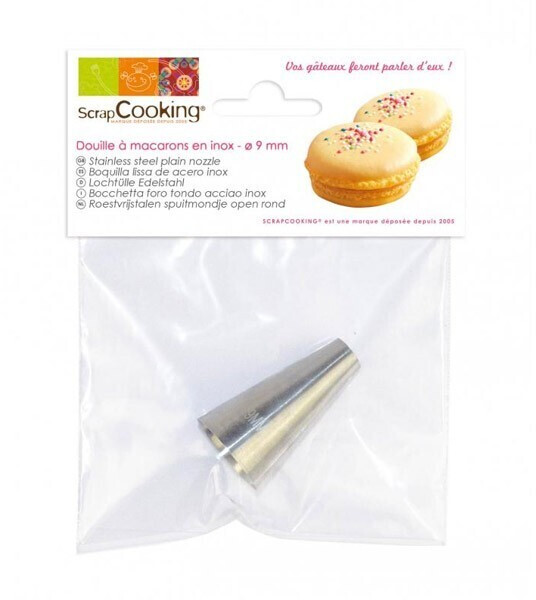 ScrapCooking Douille en inox - Macarons