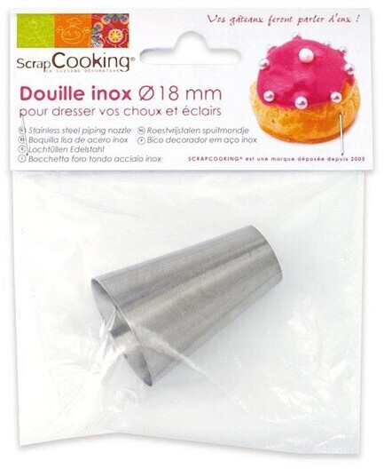 ScrapCooking Douille en inox - 18 mm