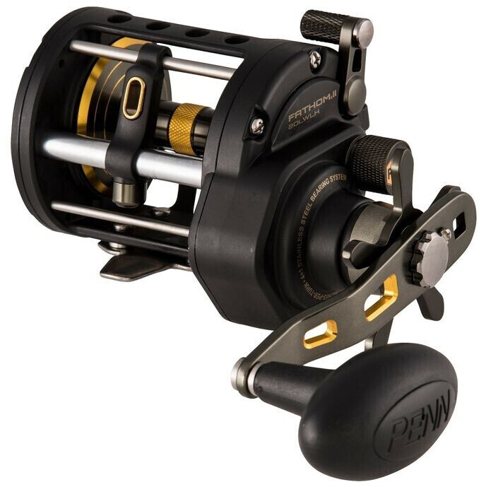 Penn Fathom II Level Wind Left Hand 20