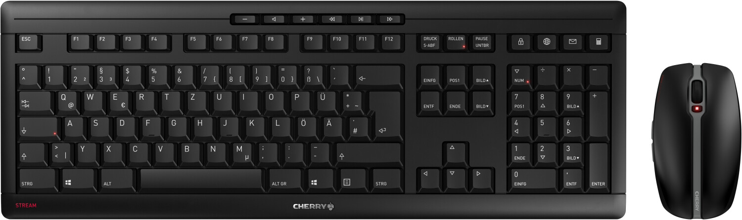 CHERRY STREAM DESKTOP (noir)(DE)