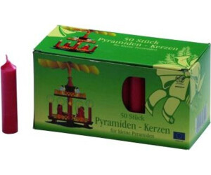 KCB Pyramidenkerzen Ø1,4x7cm 50 Stk. ab 6,26 € (Oktober 2026)