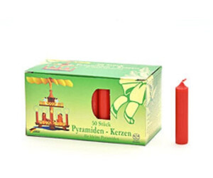 KCB Pyramidenkerzen Ø1,4x7cm 50 Stk. ab 6,26 € (Oktober 2026)