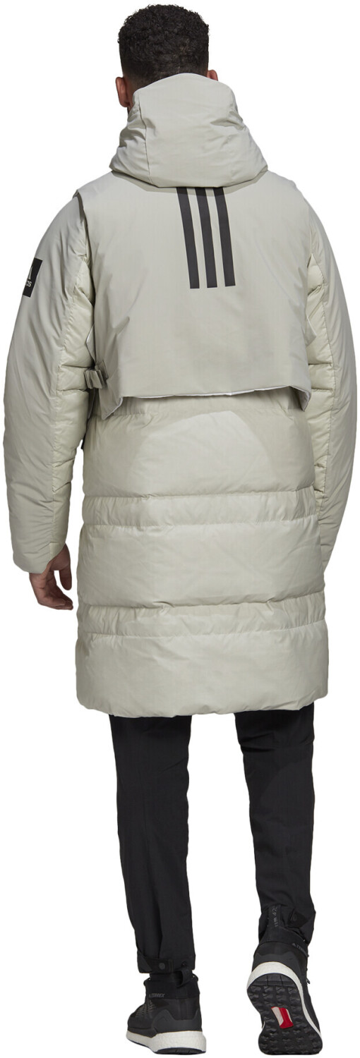 Adidas Men Lifestyle MYSHELTER COLD.RDY Parka metal grey/white (FT2430) au meilleur prix sur 