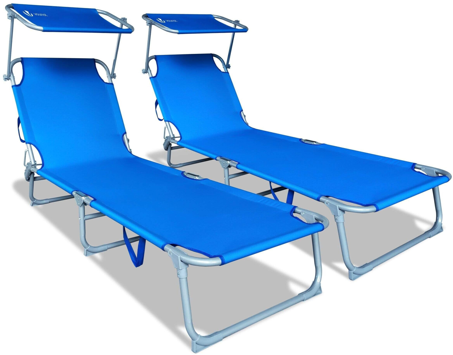 Vounot Transat pare-soleil bleu (lot de 2)
