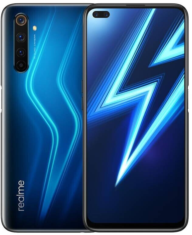 Realme 6 Pro 6 Go bleu