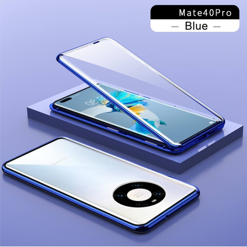 Wigento Beidseitiger 360 Grad / Glas Case Hülle