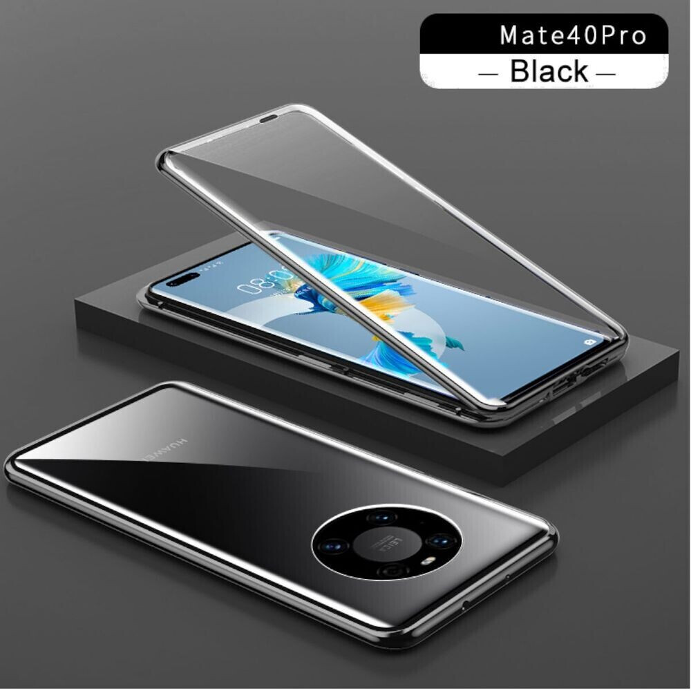 Wigento Beidseitiger 360 Grad / Glas Case Hülle