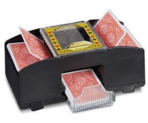1-4 Deck Poker Automatischer Kartenmischer Ideal f/ür Home Party Club /& Tournament Classic Poker Sammelkartenspiele Batteriebetriebene Professionelle Spielkarten-Mischmaschine