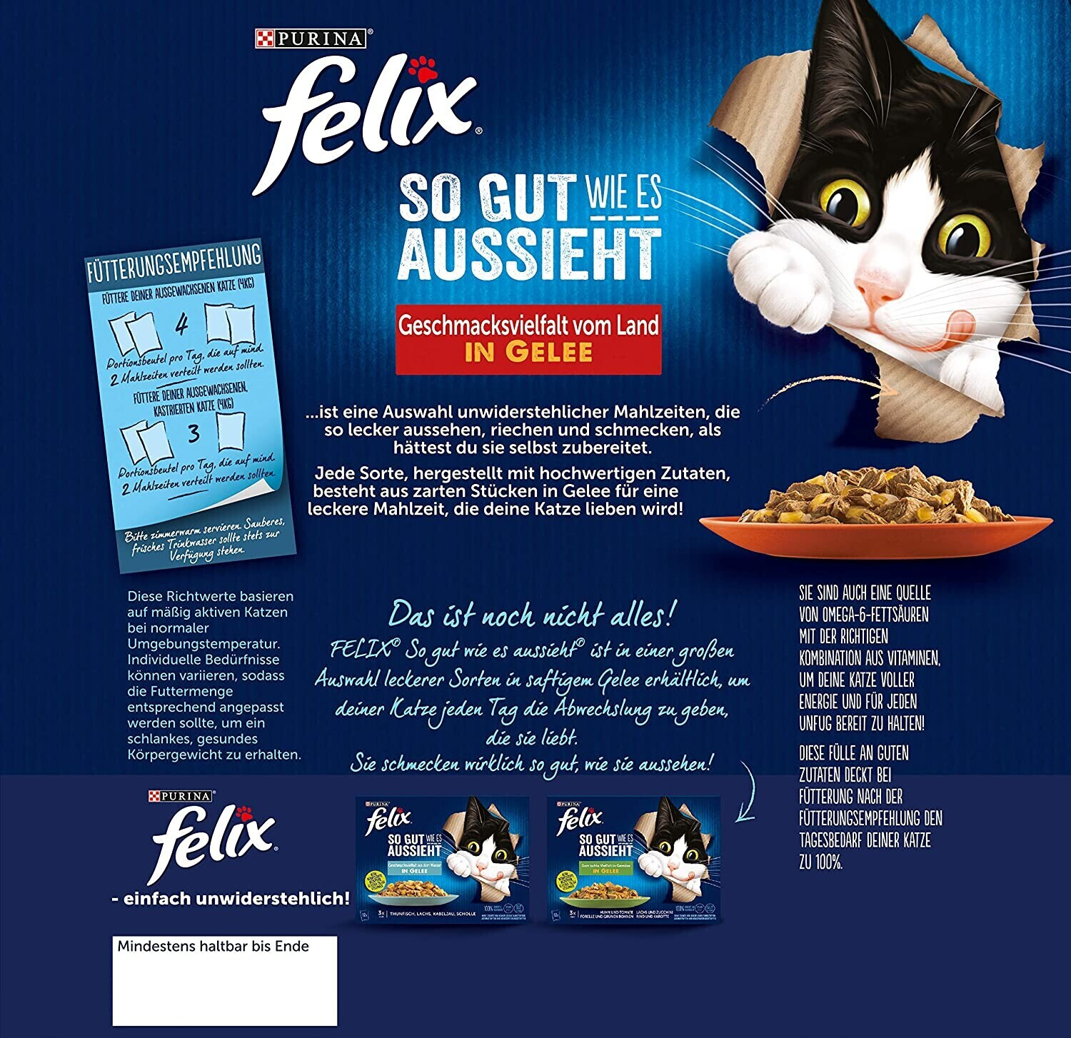 Felix Pâtée pour chat Felix Pâtée pour chat