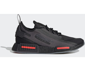 Mens adidas originals nmd_r1 trainers in grey  solar red sale