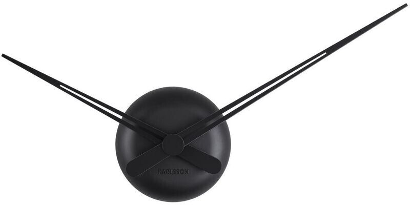Karlsson Horloge murale design little big time 44 cm noir