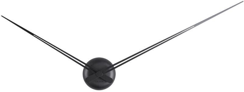 Karlsson Horloge murale design little big time 90 cm noir