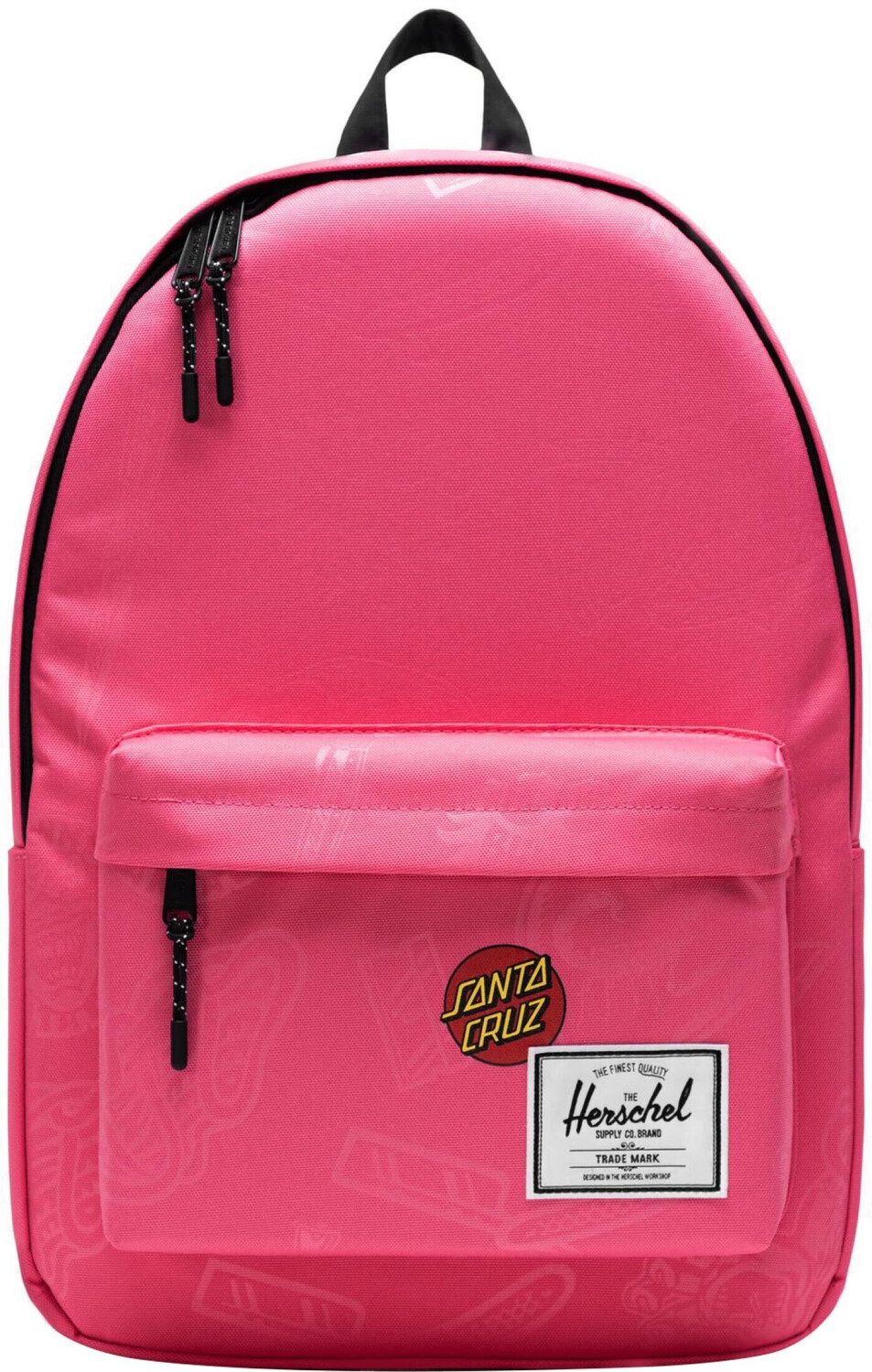 Herschel Classic Backpack XL santa cruz hot pink speed wheels