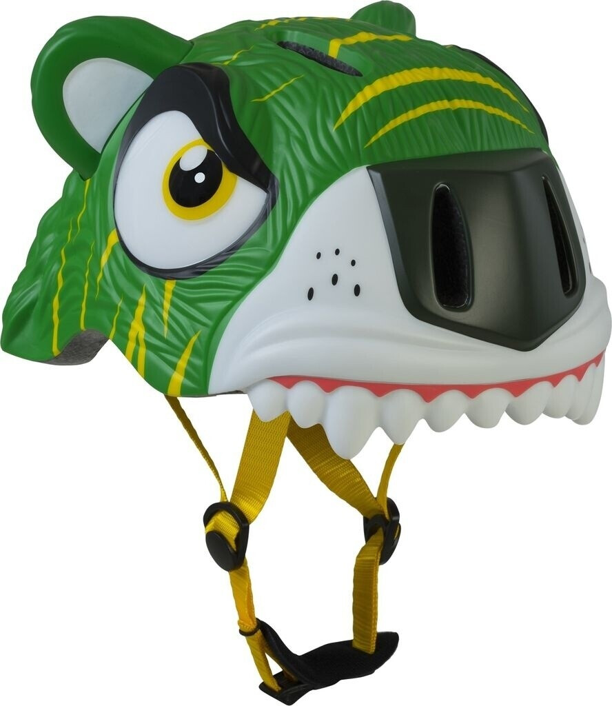 Crazy Safety Casque tigre vert