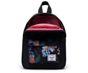herschel black mini backpack