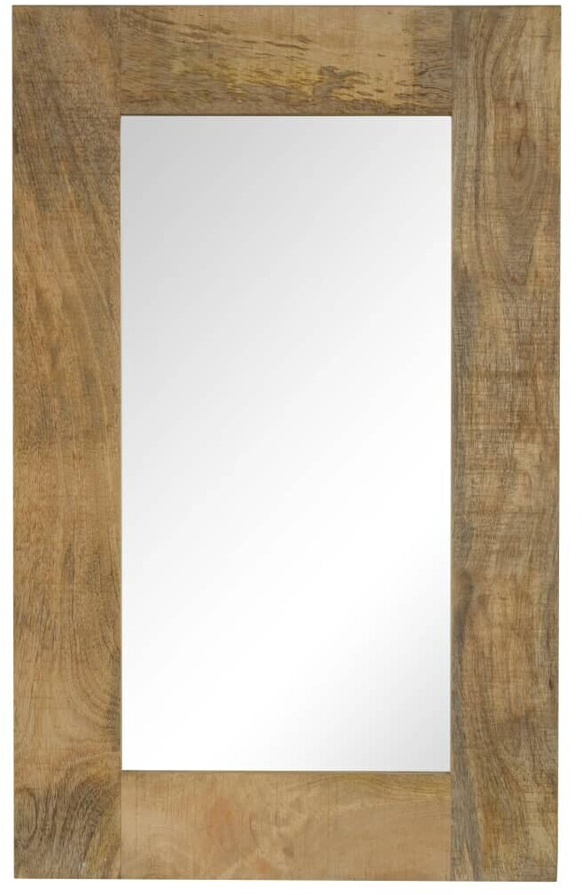 Photos - Bathroom Mirror VidaXL Mirror Mango Wood 50x80 cm 