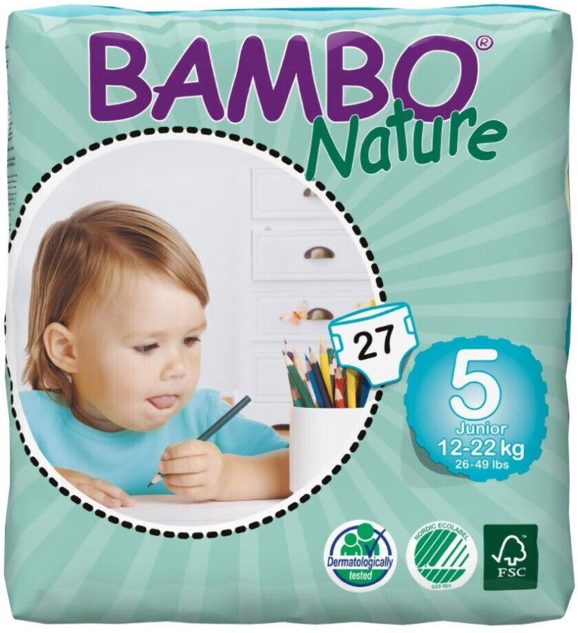 Abena Bambo Nature Junior 27 Pieces