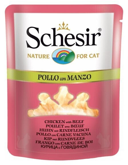 Schesir Poulet avec boeuf (70 g)