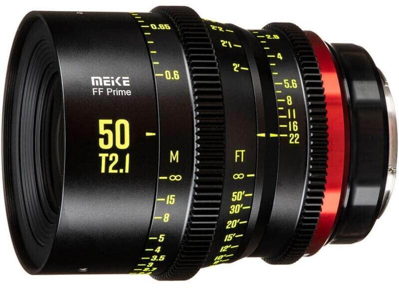 Meike Prime 50mm T2.1 FF Monture PL