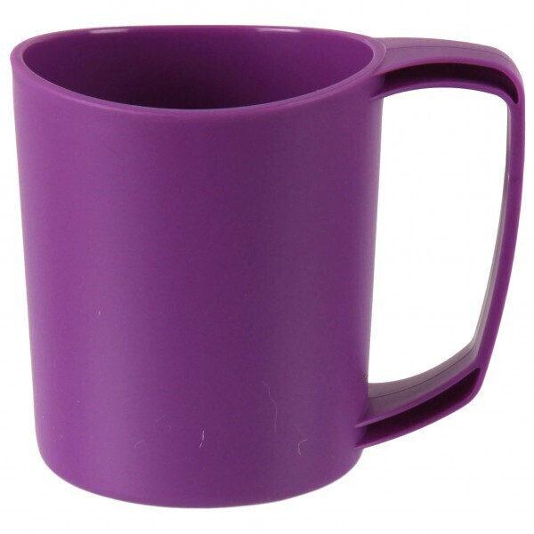 Lifeventure Ellipse Plastic Camping Mug purple