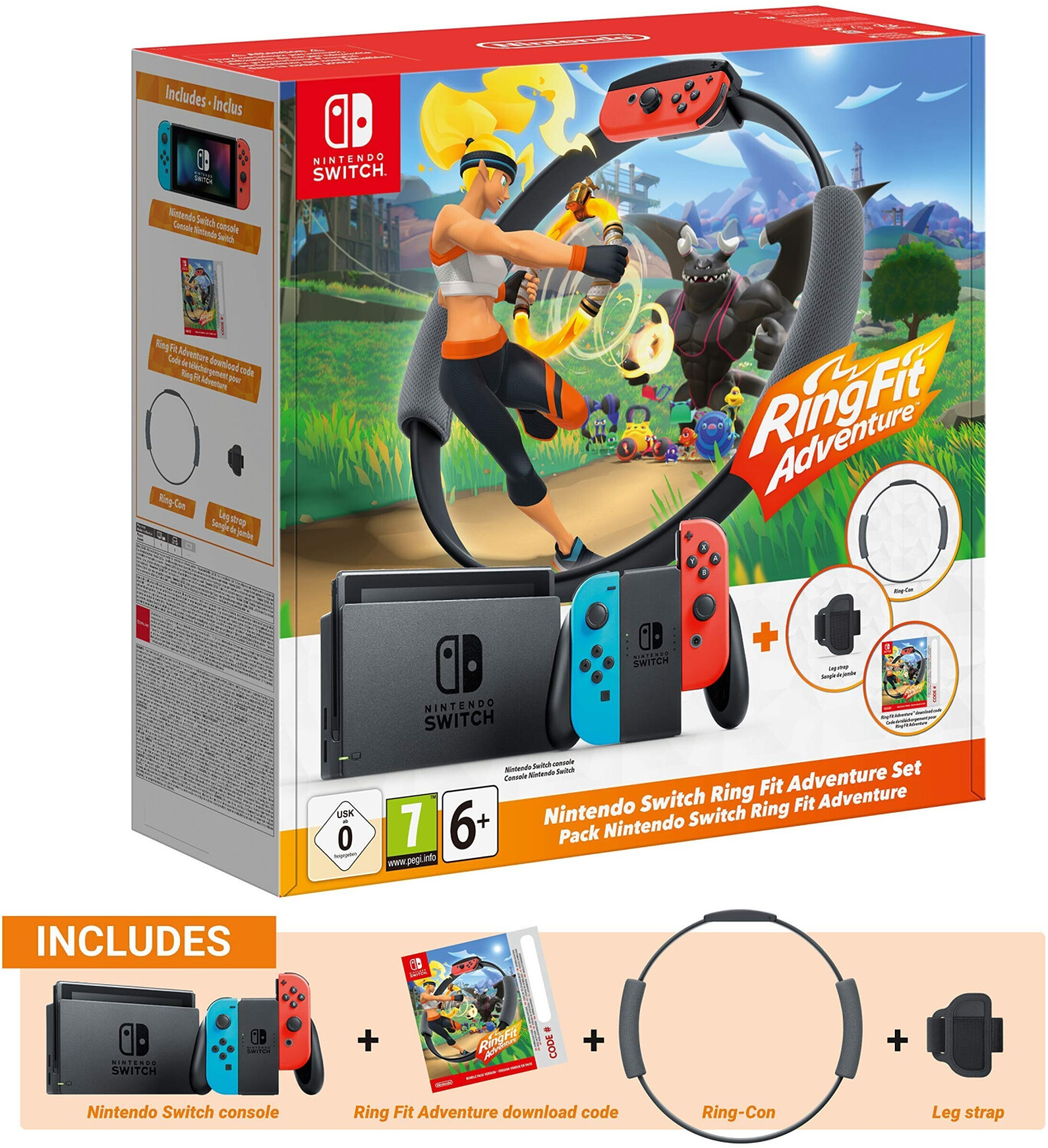 Buy Nintendo Switch Ring Fit Adventure Bundle from £309.99 (Today) – Best  Deals on