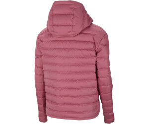 nike pink and white jacket