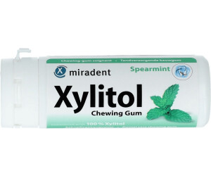 Miradent xylitol chewing gum menthe verte B30