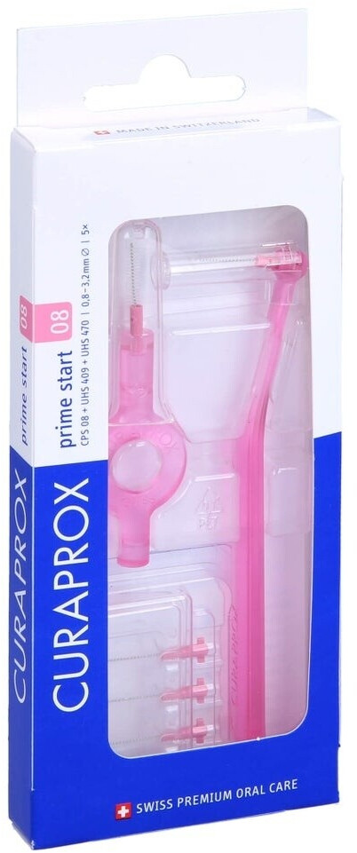 Curaden Curaprox Prime Start Interdental Set CPS 08 mm pink (5+2 pcs)