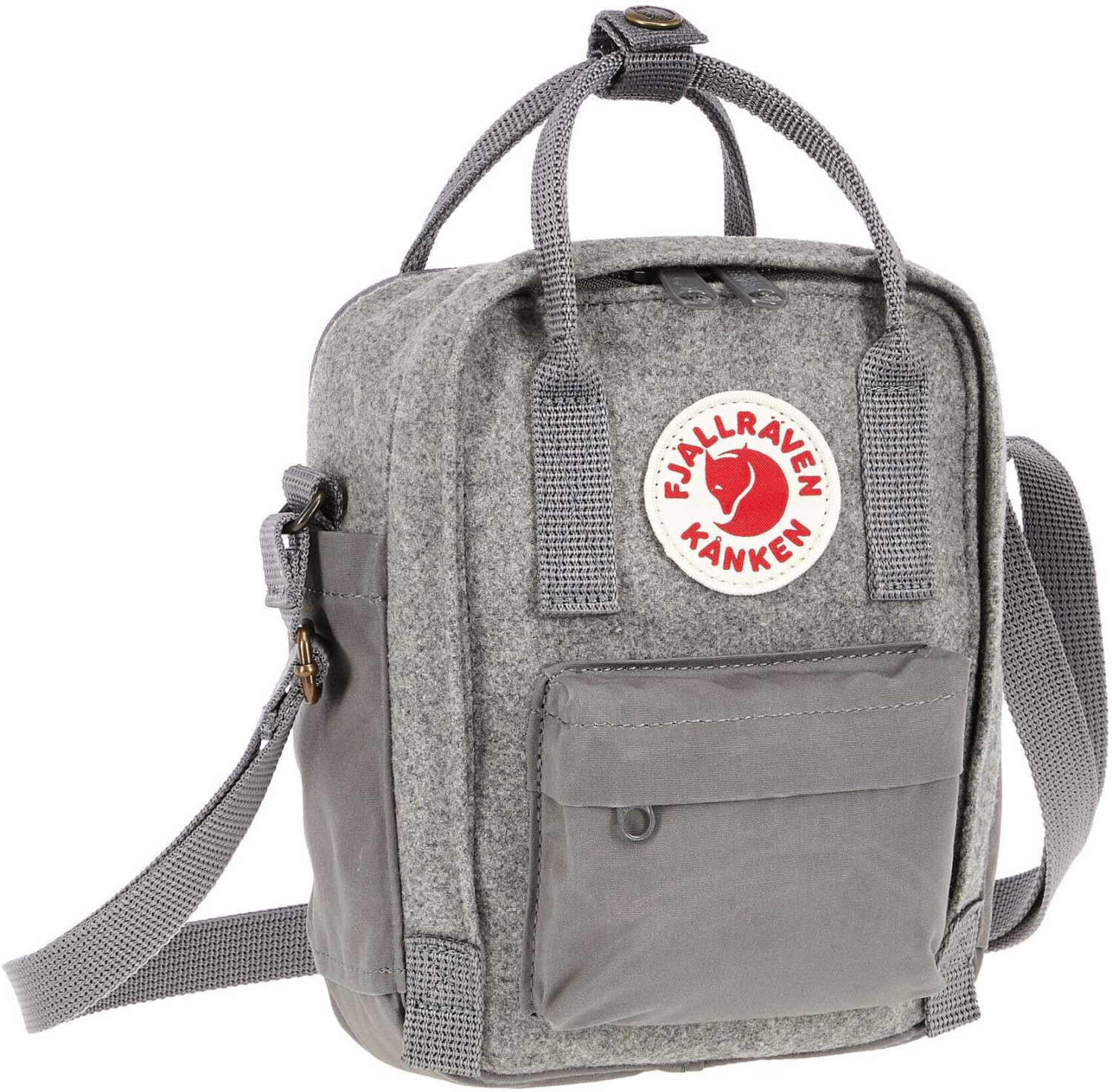 Fjällräven Kånken Re-Wool Sling granite grey