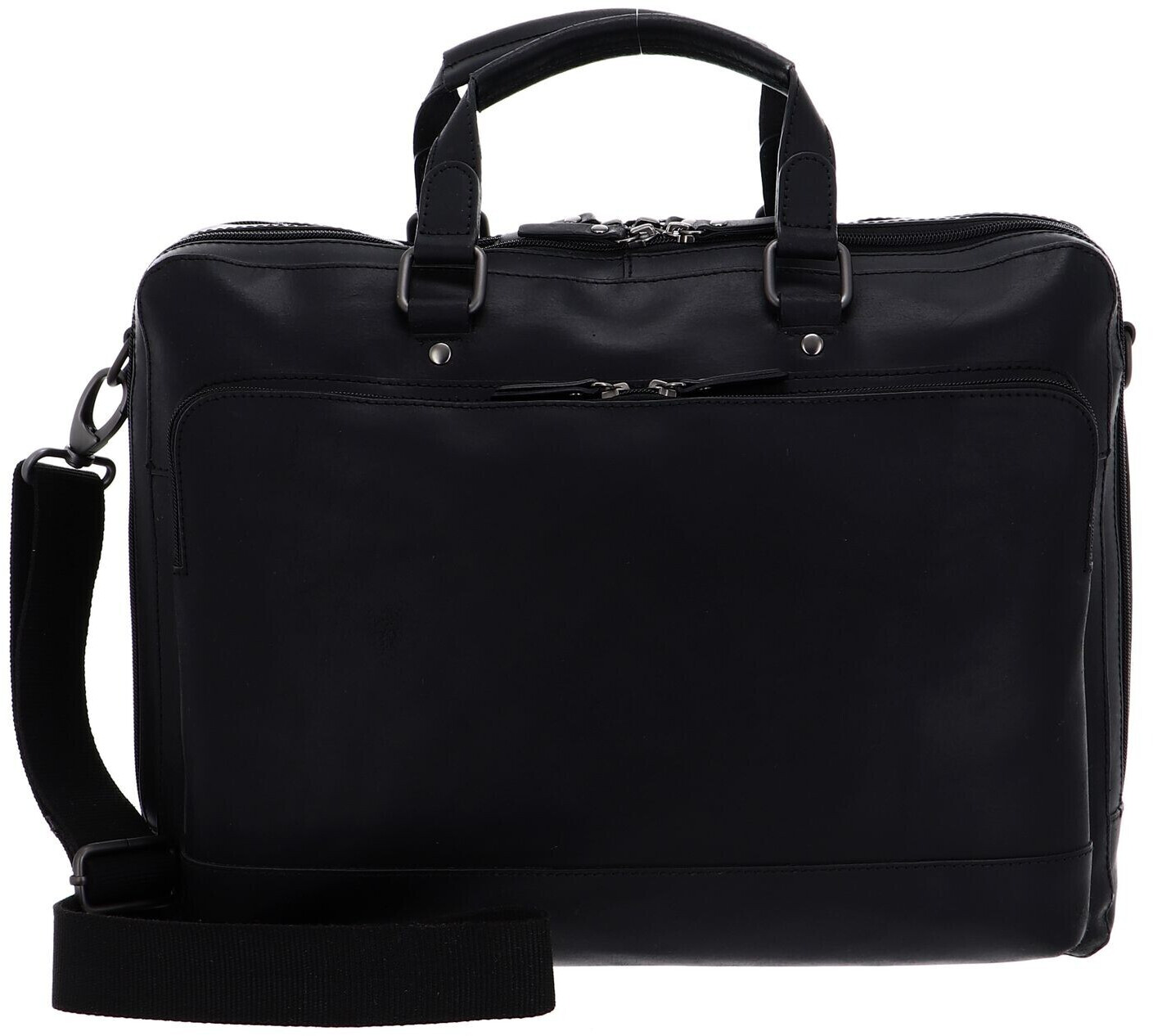 Leonhard Heyden Dakota Zipped Briefcase 2 black