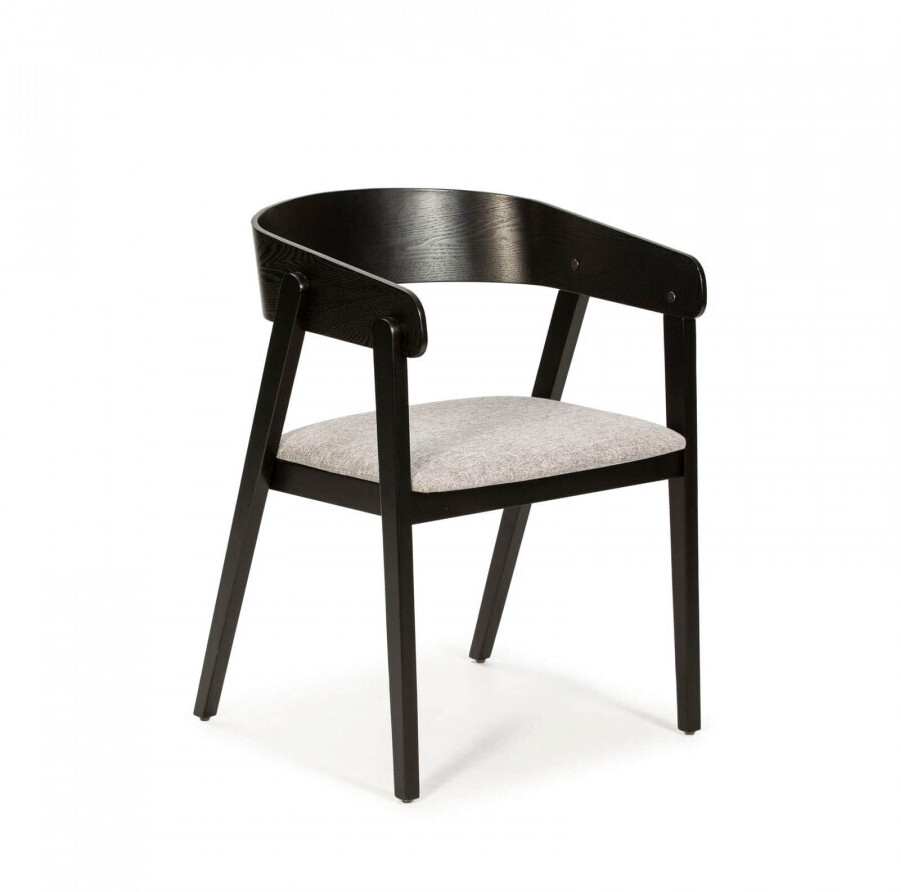 Bobochic Ensemble de chaises Viena noir