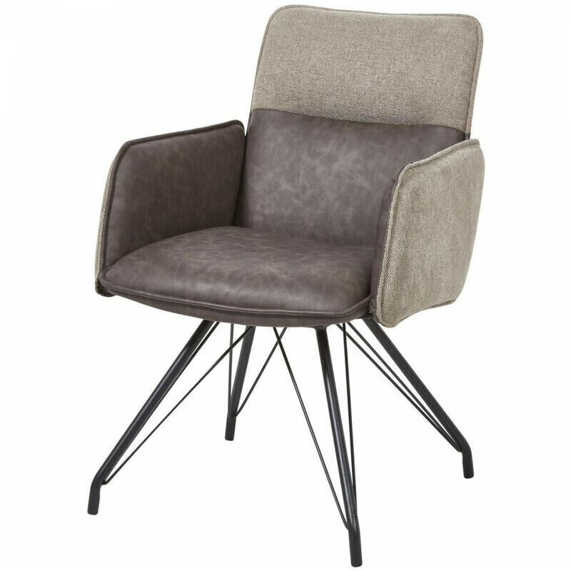 Bobochic Ensemble de chaises Cyford beige