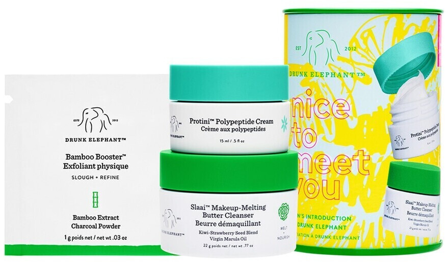 Drunk Elephant Nice to Meet You: Protini + Slaai/Bamboo Set