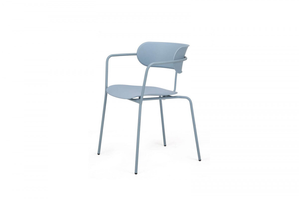 Bobochic Ensemble de chaises Fonti bleu