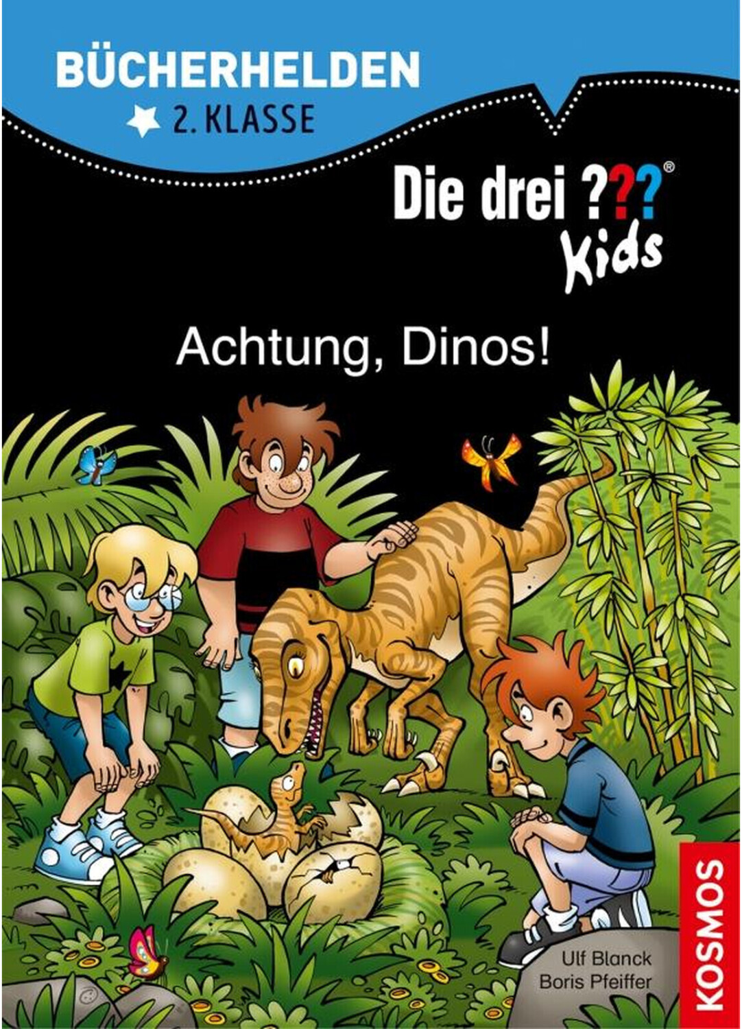 Die drei ??? Kids, Bücherhelden 2. Klasse, Achtung, Dinos! (ISBN:9783440158050)