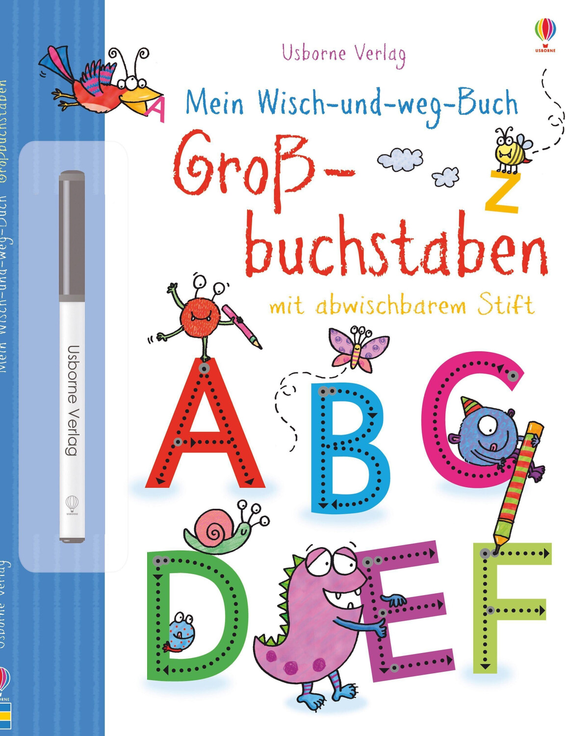 Mein Wisch-und-weg-Buch: Großbuchstaben: mit abwischbarem Stift (ISBN:9781782325017)