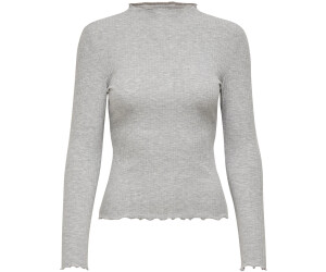 ONLY Dames ONLEMMA S/S Highneck TOP NOOS JRS 15224967, henna, XS